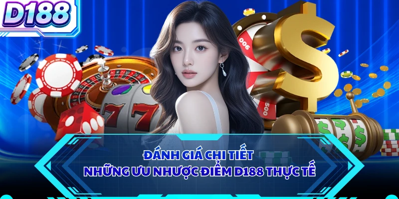 Đánh giá chi tiết những ưu nhược điểm D188 thực tế